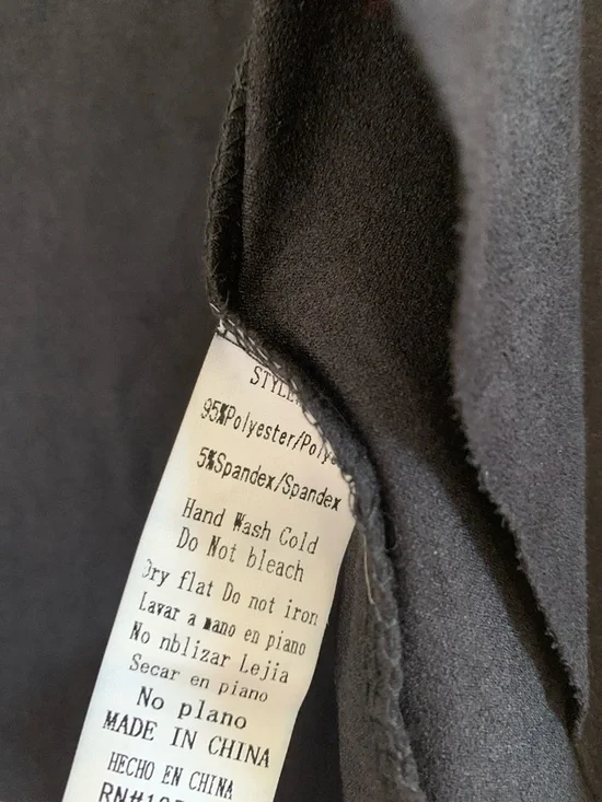 Festival Black Fringe Open-Front Vest Western Bohemian Rodeo Whimsical Summer - Picture 3 of 4